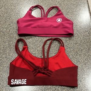Pair of Size Small Savage Barbell Sports Bras FREE SHIPPING